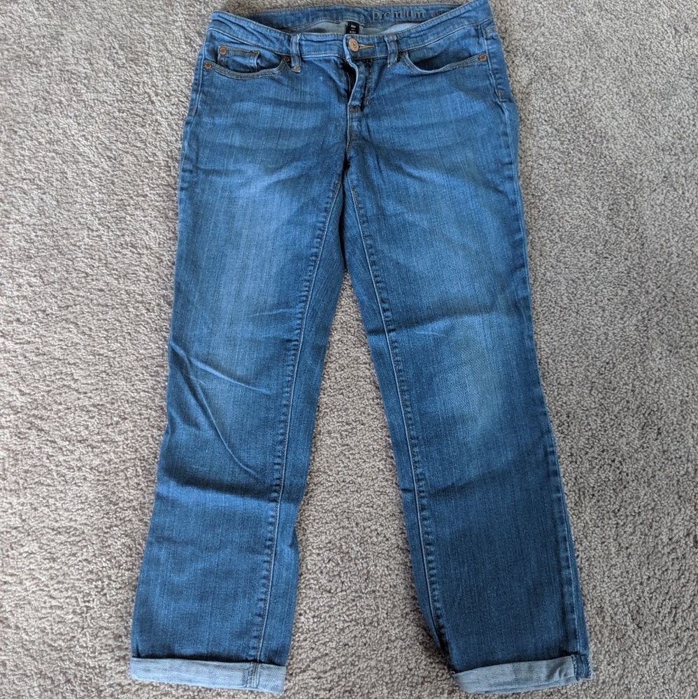 Cropped jeans